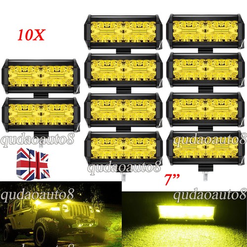 Yellow led work light - led,