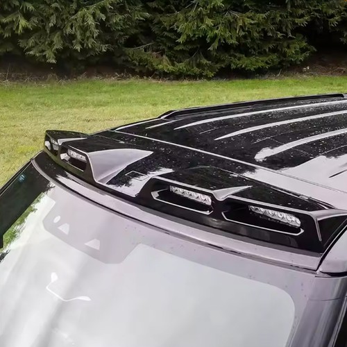 Black quad led roof light - light, pod