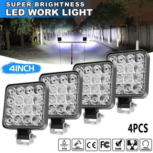 4pcs inch led work - 4pcs,