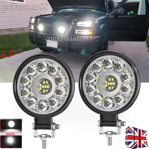 Inch round led work - work, light
