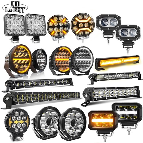 Led work light bar flood - work,
