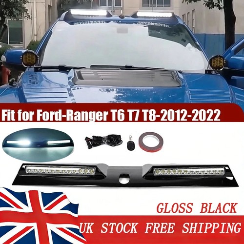 Gloss black led roof light - gloss,