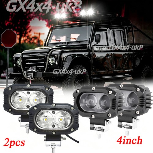 2pcs 4inch led work light - 4inch,